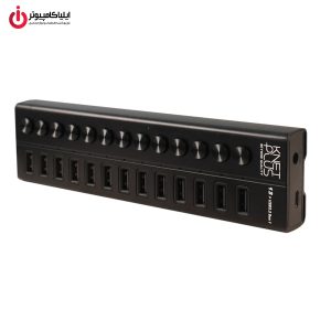 خرید هاب 13 پورت USB 3.2 کی‌نت پلاس مدل K-NET PLUS KP-HA113 از ایلیاکامپیوتر مشهد