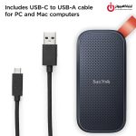 اس اس دی اکسترنال سن دیسک مدل SANDISK E30 ظرفیت 2 ترابایت