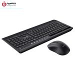 کیبورد و موس وایرلس هویت مدل HAVIT KB242GCM