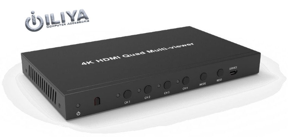 سوئيچ کواد 4 پورت HDMI فرانت مدل FARANET FN-S204M