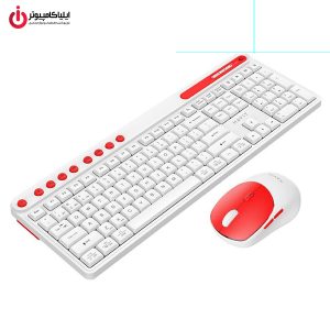 کیبورد و موس وایرلس و بلوتوث هویت مدل HAVIT KB271WB