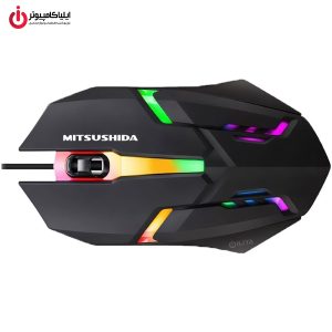 خرید موس گیمینگ میتسوشیدا مدل MITSUSHIDA KC-X1 از ایلیاکامپیوتر مشهد