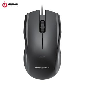 خرید ماوس سیم‌دار میتسوشیدا مدل MITSUSHIDA KC-M2 از ایلیا کامپیوتر مشهد