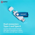 فلش مموری 128GB پاتريوت مدل PATRIOT Xporter X550 اتصال Type-C
