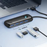 هاب 4 پورت USB-A اوریکو مدل PDD4A-U3-015 - تصویر 3