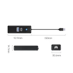 هاب USB3.0 سه پورت اوریکو مدل ORICO PWCUR-U3 15 - تصویر 3