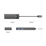 هاب 4 پورت USB-C اوریکو مدل PAPW2AC-C3-015 - تصویر 2