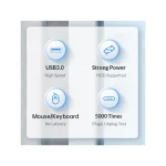 هاب USB3.0 سه پورت اوریکو مدل ORICO PWC2U-C3-10 - تصویر 3