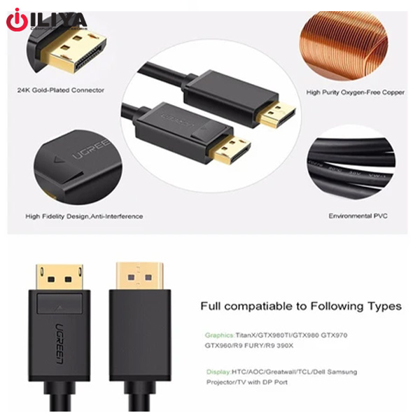 UGREEN-DP102-10213 خرید کابل تص.یر