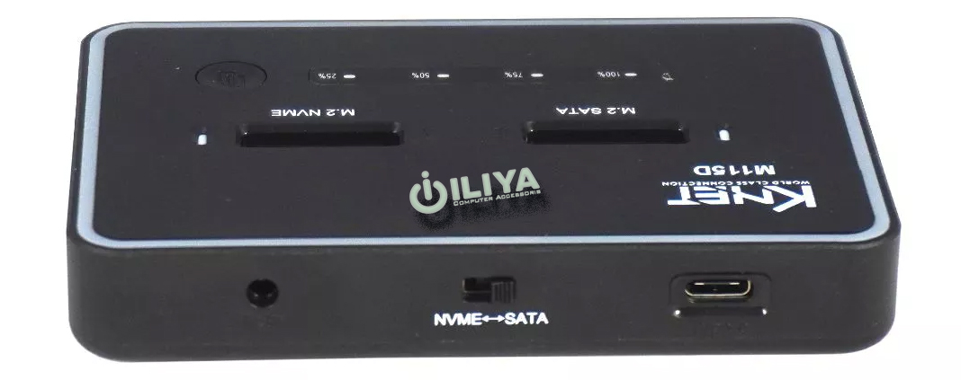 داک هارد SATA و NVMe+M.2 کی نت مدل K-NET K-CM2M115D