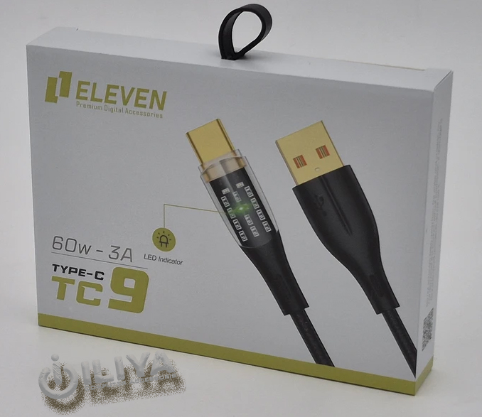 خرید کابل شارژ تایپسی الون ELEVEN TC9 از ایلیاکامپیوتر مشهد
