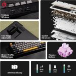 خرید کیبورد گیمینگ AULA F108 از ایلیاکامپیوتر مشهد