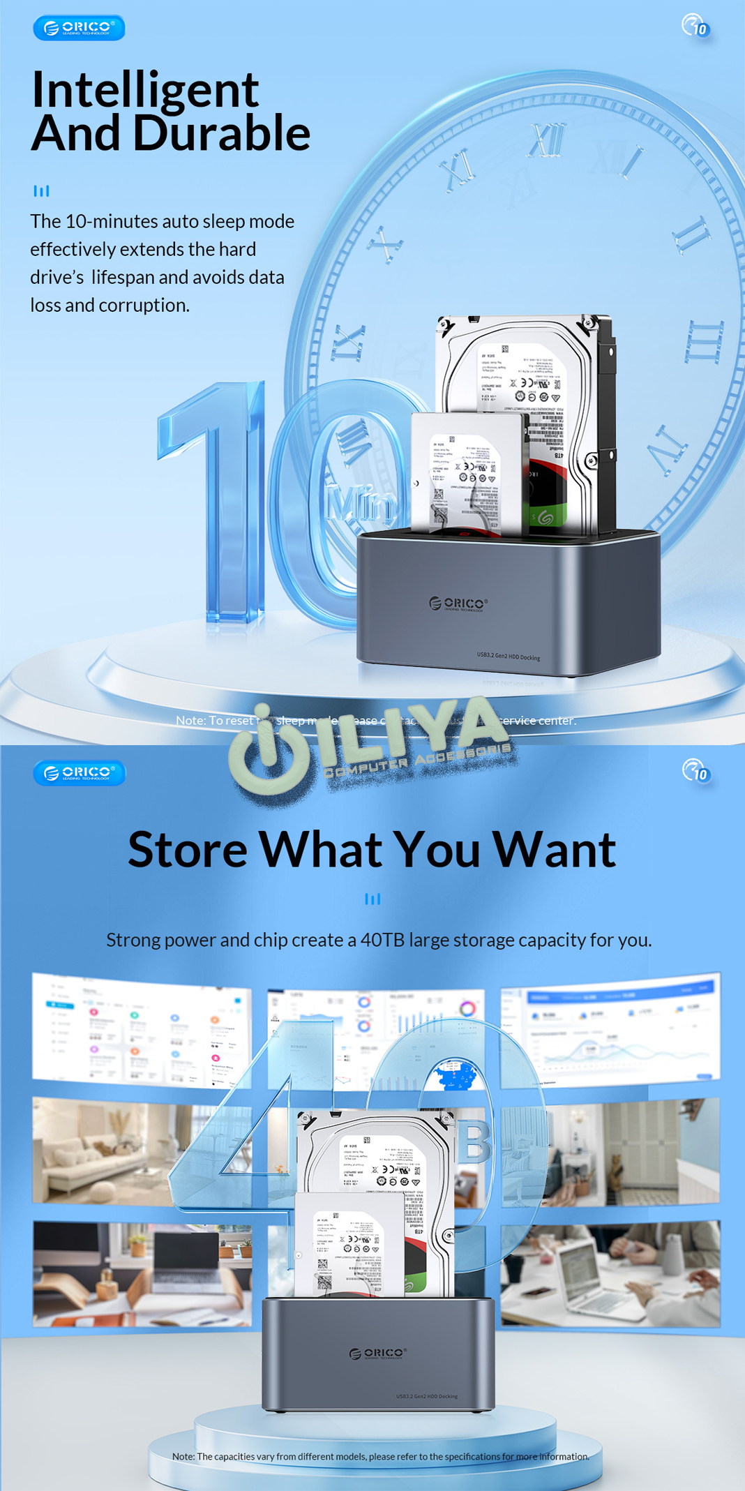 خرید داک هارد اوریکو مدل ORICO 6626C3 از ایلیاکامپیوتر مشهد