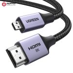 خرید کابل مانیتور Micro HDMI به HDMI یوگرین مدل UGREEN HD164-15516 از ایلیاکامپیوتر مشهد