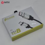 خرید کابل شارژ تایپ سی الون ELEVEN TC8 از ایلیاکامپیوتر مشهد