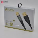 خرید کابل شارژ تایپ‌سی الون ELEVEN TC9 از ایلیاکامپیوتر مشهد