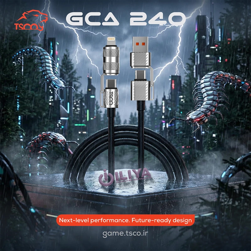 خرید کابل دیتا و شارژ TSCO GCA240 از «ایلیاکامپیوتر مشهد»