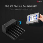 خرید داک هارد ۵Bay اوریکو مدل ORICO 6558US3-C از ایلیاکامپیوتر مشهد